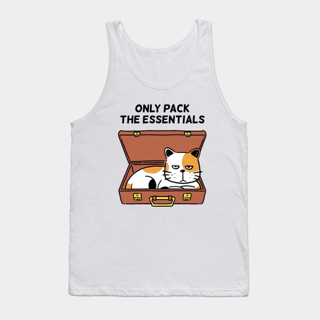 Only Pack The Essentials Tank Top by Onefacecat